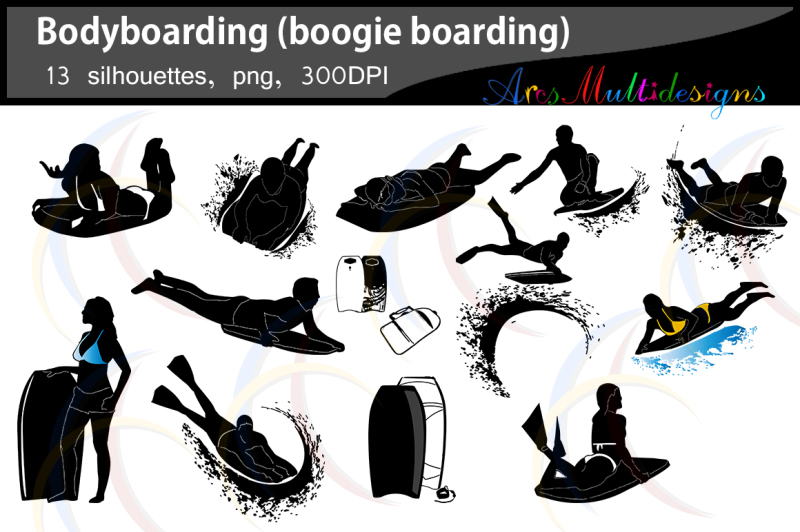 bodyboarding-silhouette-vectors-svg-eps