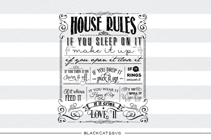 house-rules-svg-files