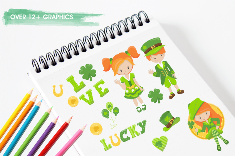 st-paddy-s-kids-graphics-and-illustrations