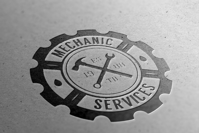 mechanic-and-car-service-emblems-bundle