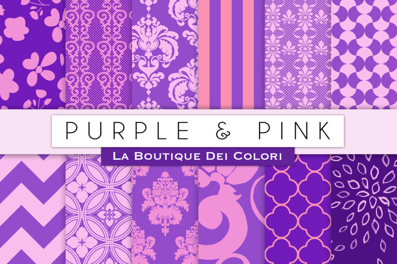 purple-and-pink-digital-papers