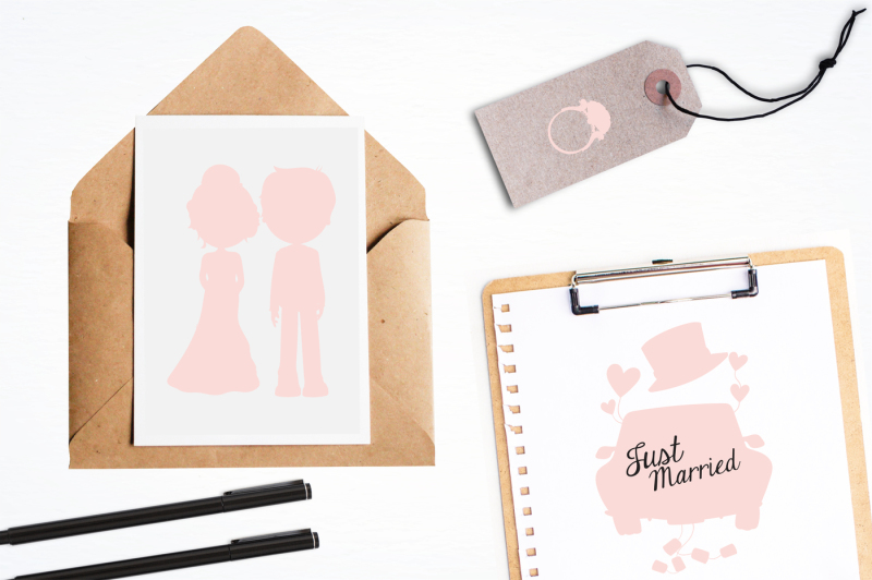 wedding-silhouette-graphics-and-illustrations