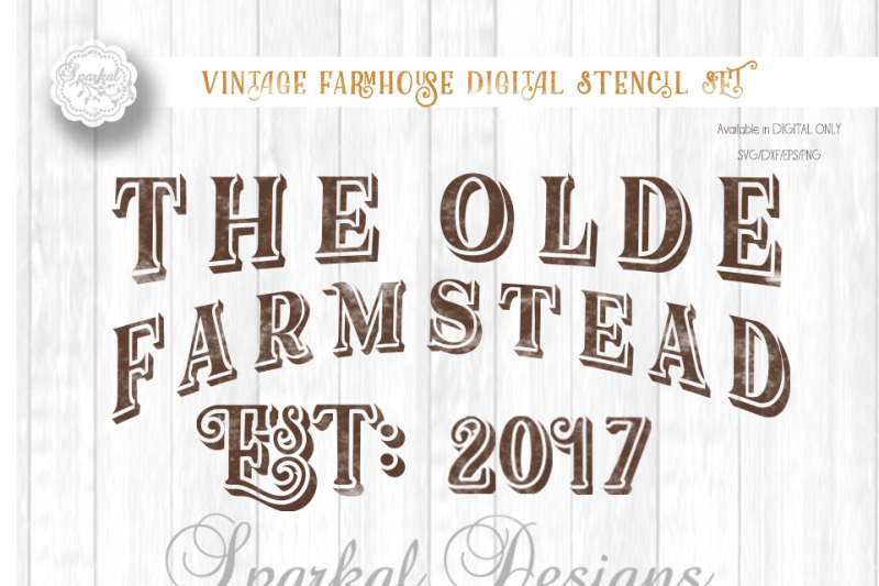 Download Bundle of Vintage Country Farm Designs for Wood Sign Stenciling - Cutting Files in SVG/DXF/EPS ...