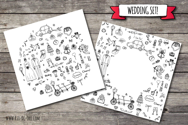 60-hand-drawn-wedding-elements