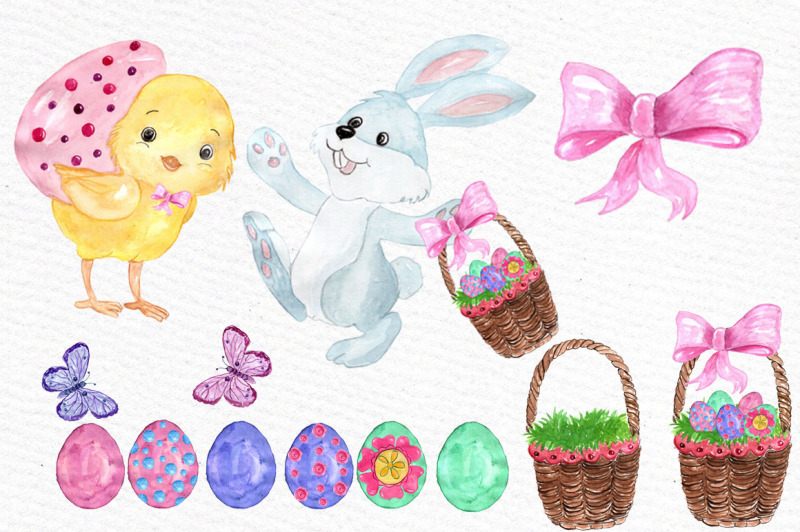 watercolor-easter-kids-clipart