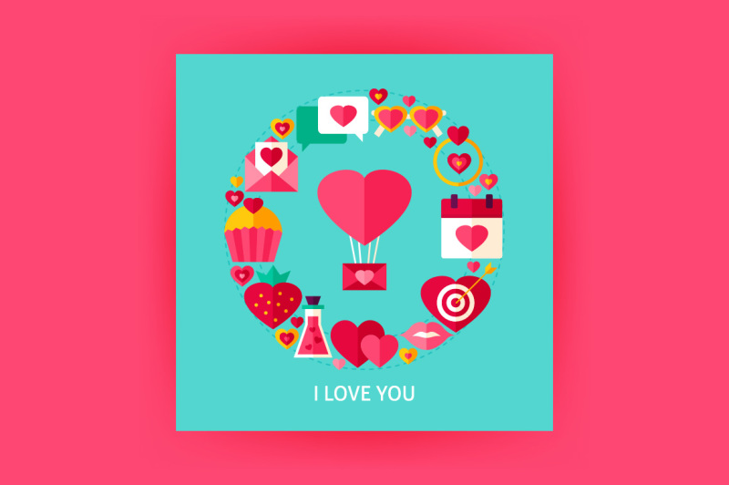 Valentines Day Vector Posters By Anna Leni Thehungryjpeg Com