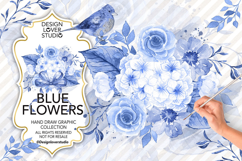 watercolor-blue-flowers-design