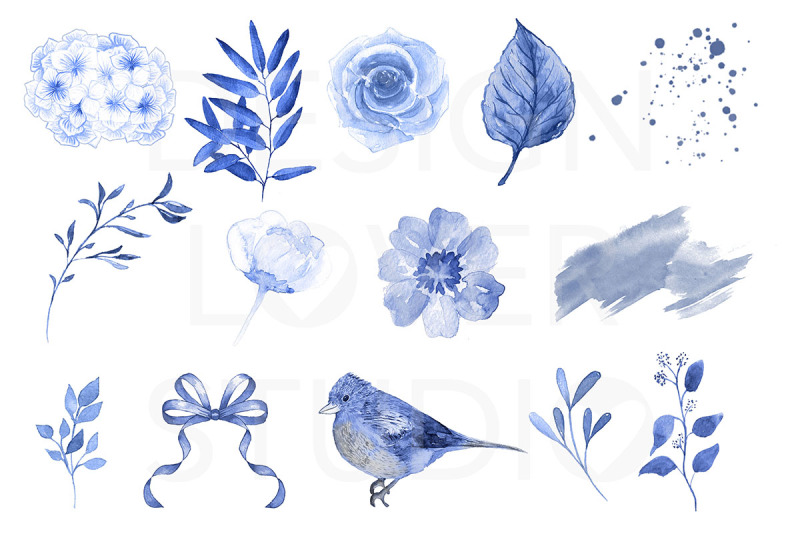 watercolor-blue-flowers-design