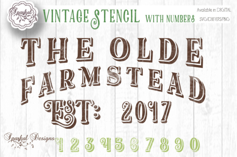 the-olde-farmstead-established-sign-stencil-full-set-of-numbers-included-cutting-file