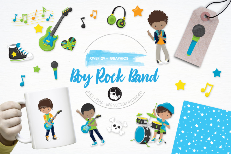 boy-rock-band-graphics-and-illustrations