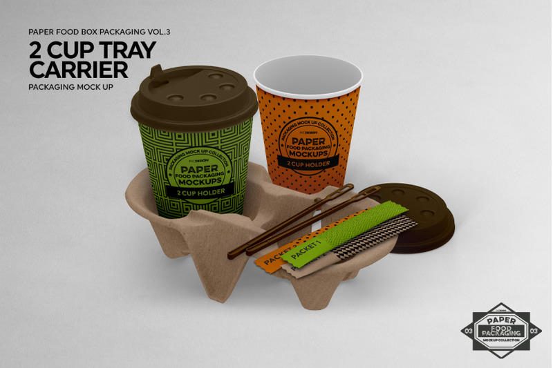 coffee-set-tray-carrier-packaging-mockup