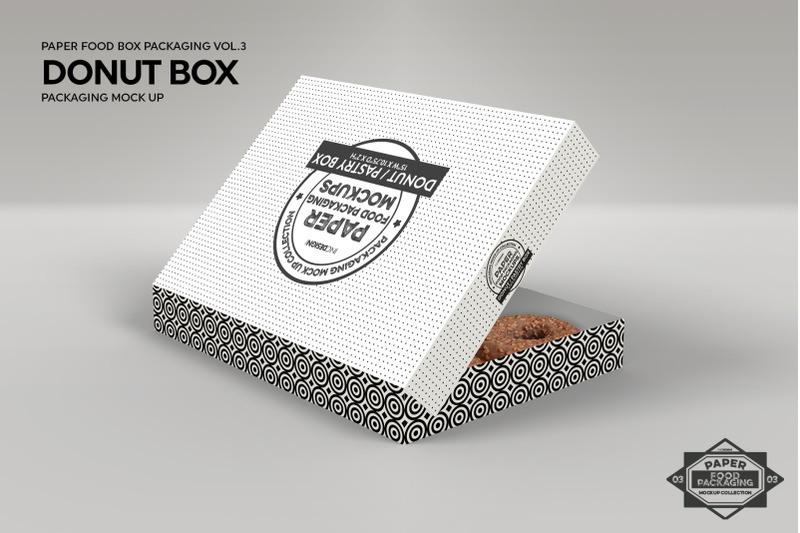 Download Dozen Donut Box Packaging Mock Up By INC Design Studio ...
