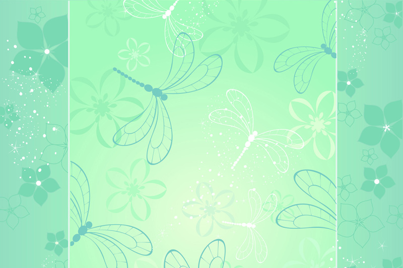 background-with-dragonflies