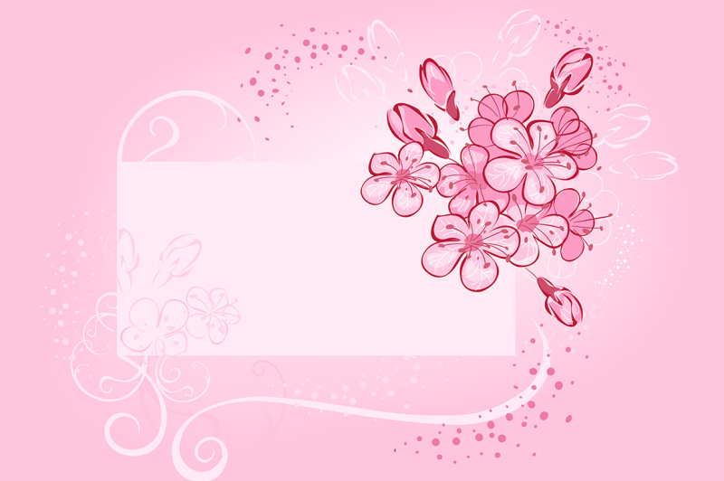 banner-with-flowering-cherry