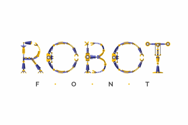 robot-font-bonus-robots-knights