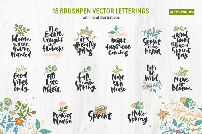 spring-letterings-graphics-patterns