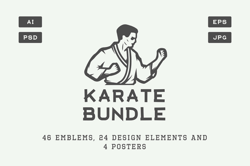 vintage-karate-emblems-bundle