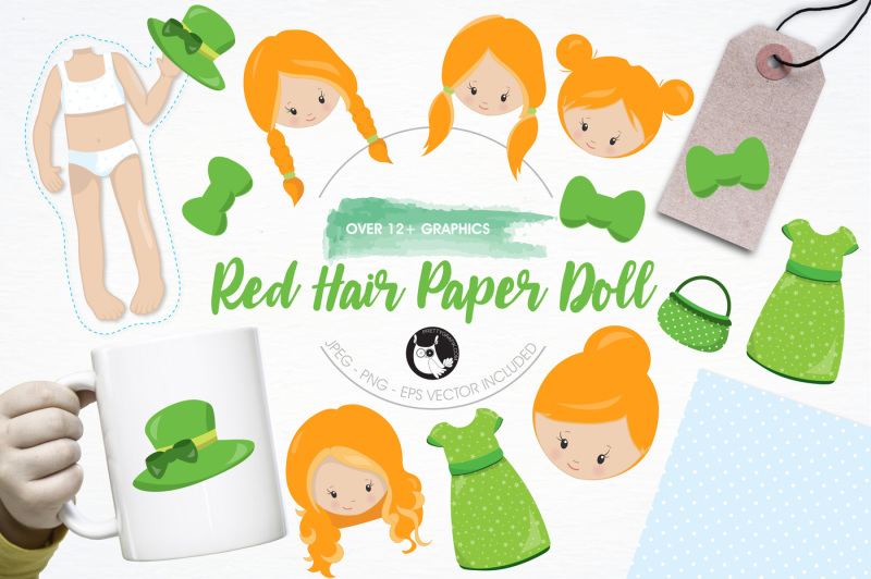 red-hair-paper-doll