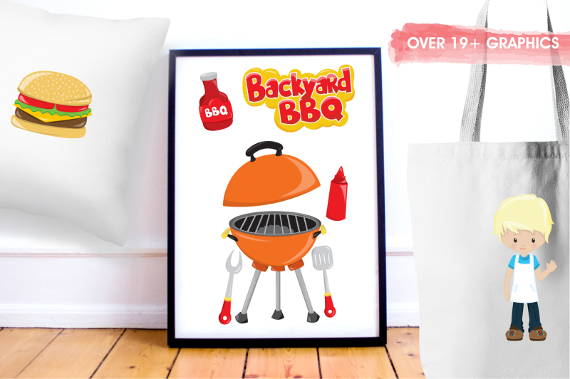 backyard-bbq-graphics-and-illustrations