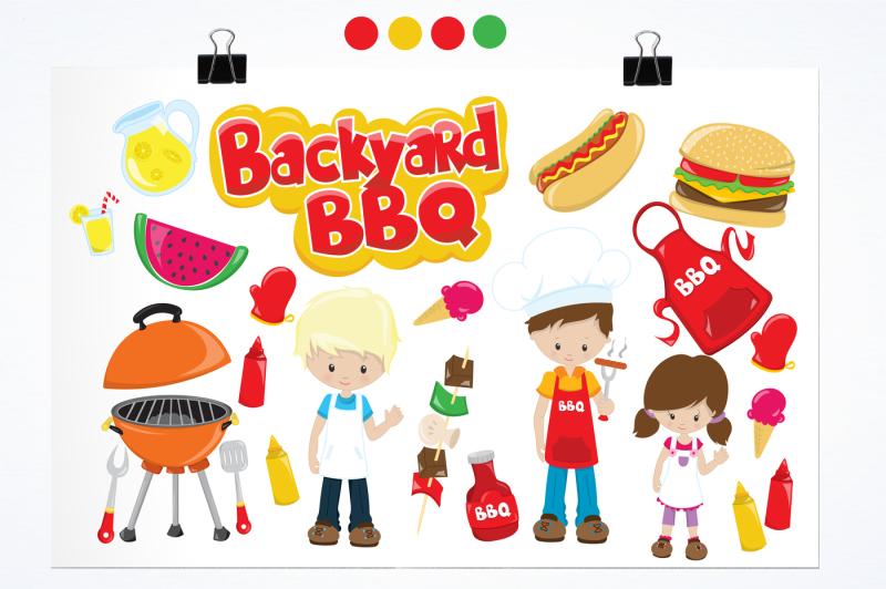 backyard-bbq-graphics-and-illustrations