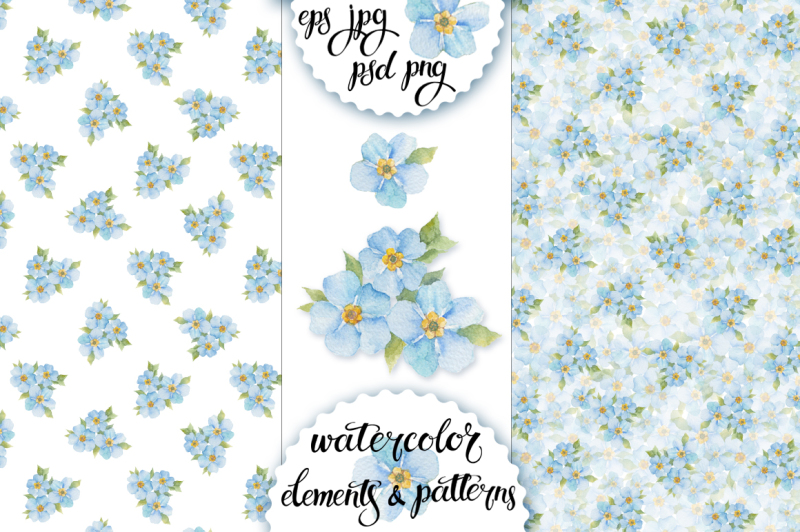 forget-me-not-watercolor-set
