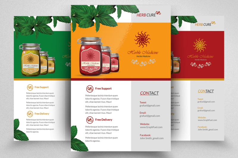herbal-green-product-promotion-flyer
