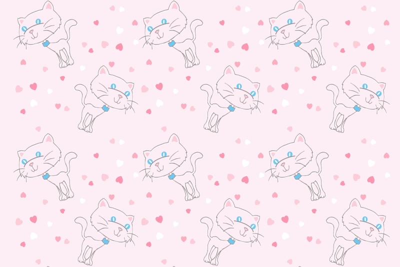 kitty-cat-digital-papers