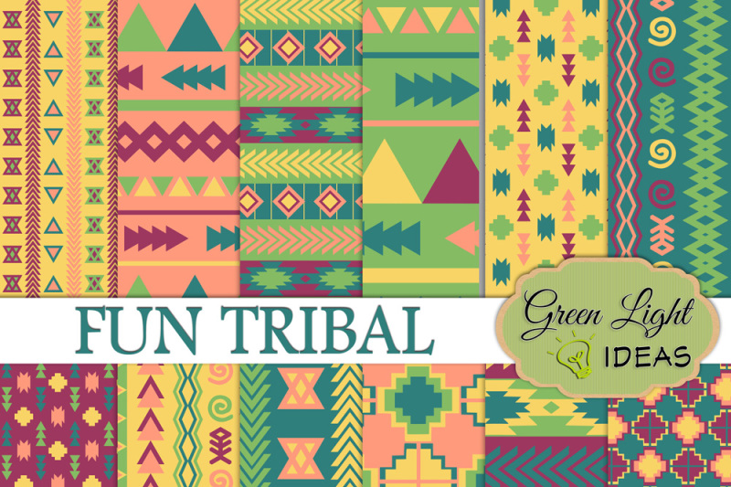 fun-tribal-digital-papers