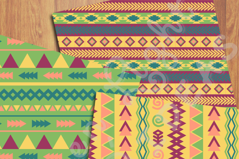 fun-tribal-digital-papers