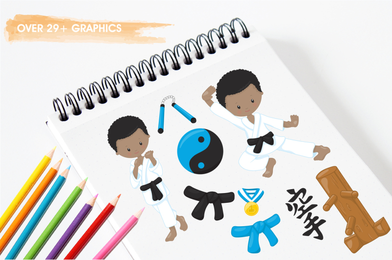 karate-kid-graphics-and-illustrations
