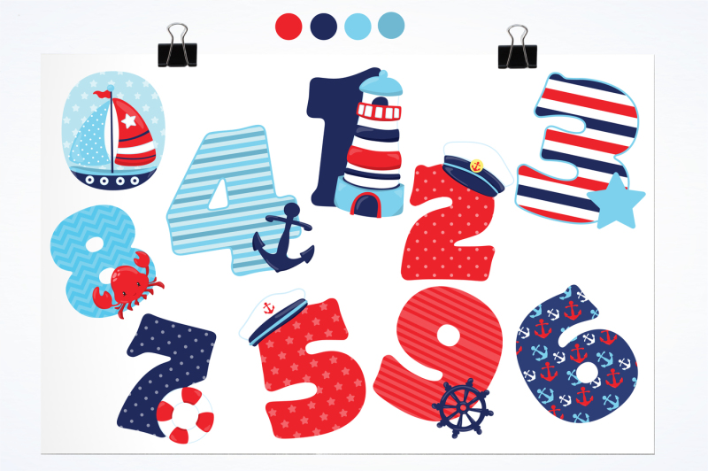nautical-numbers-graphics-and-illustrations
