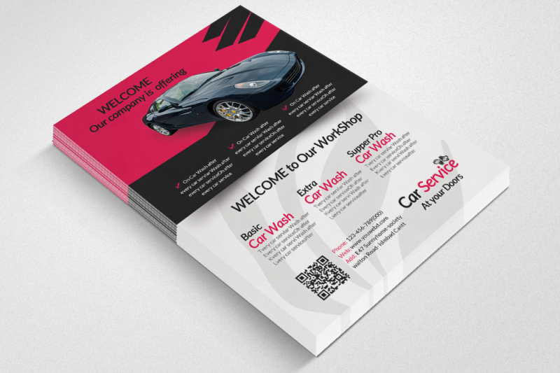 automotive-car-sale-rental-flyer