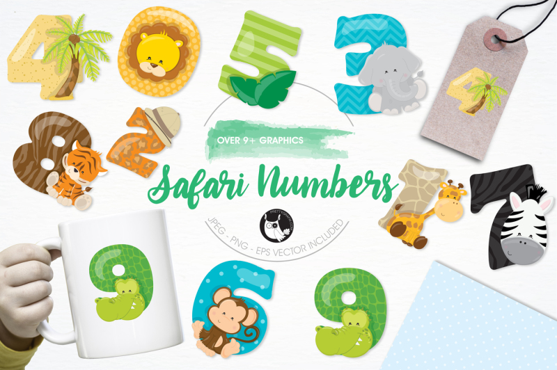 safari-numbers-graphics-and-illustrations