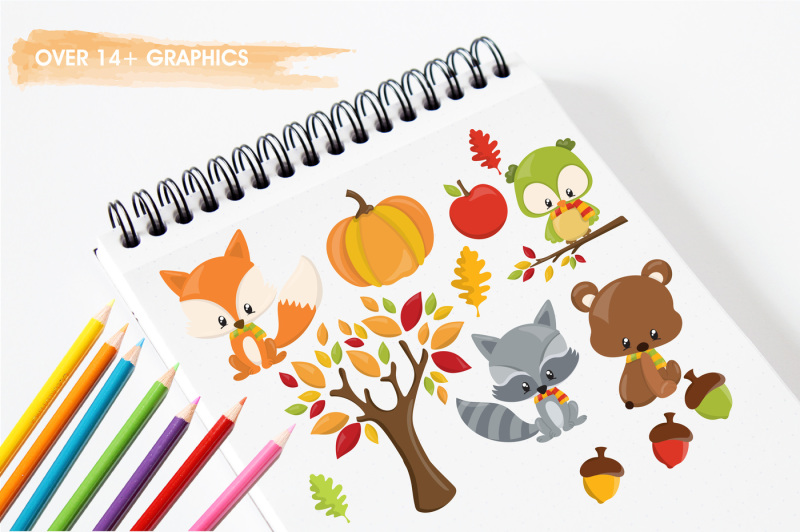 fall-animals-graphics-and-illustrations