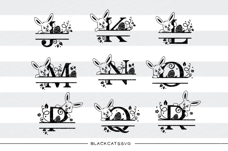 easter-split-font-with-bunny-and-easter-egg