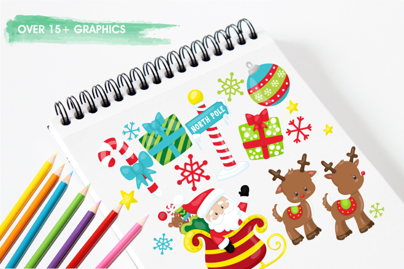 santa-s-sleigh-graphics-and-illustrations
