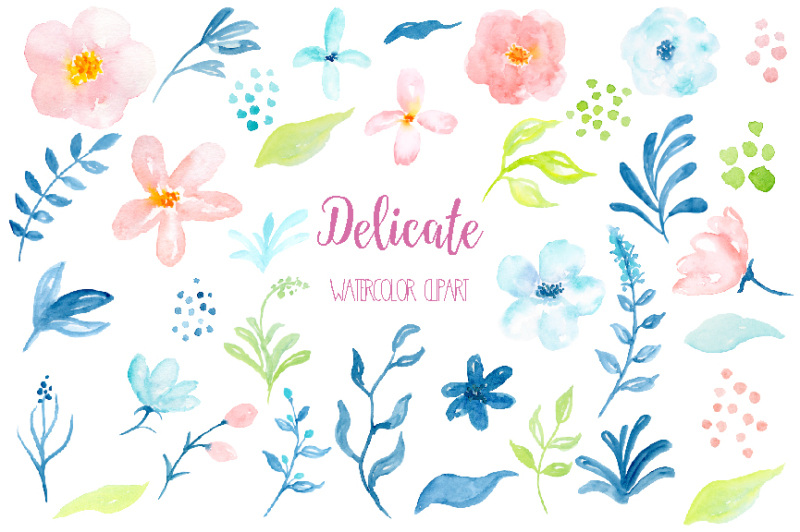 watercolor-clipart-delicate