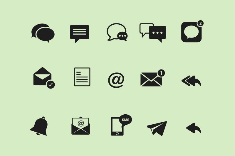 15-messaging-icons