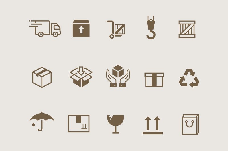 15-box-and-packaging-icons