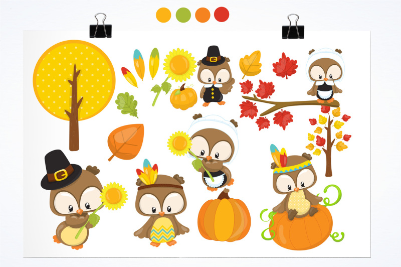 thanksgiving-owls-graphics-and-illustrations