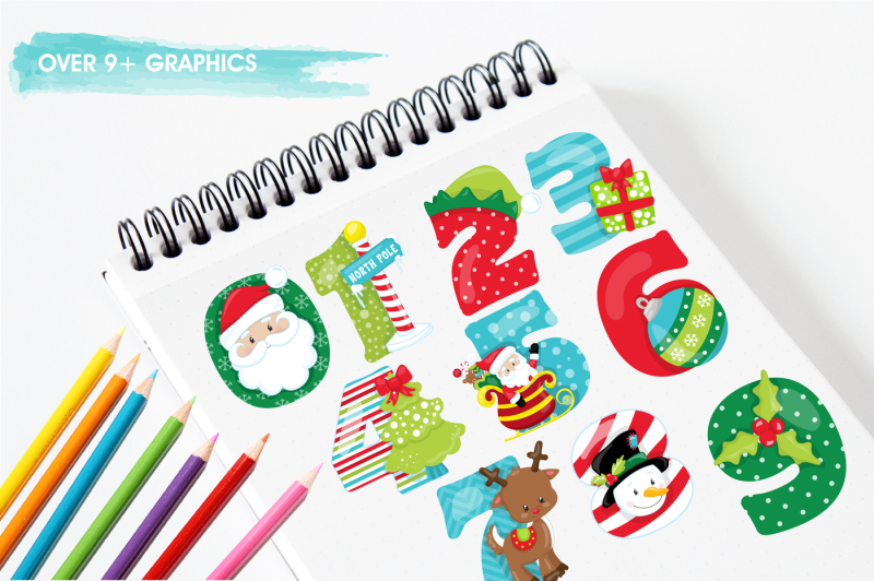 christmas-numbers-graphics-and-illustrations