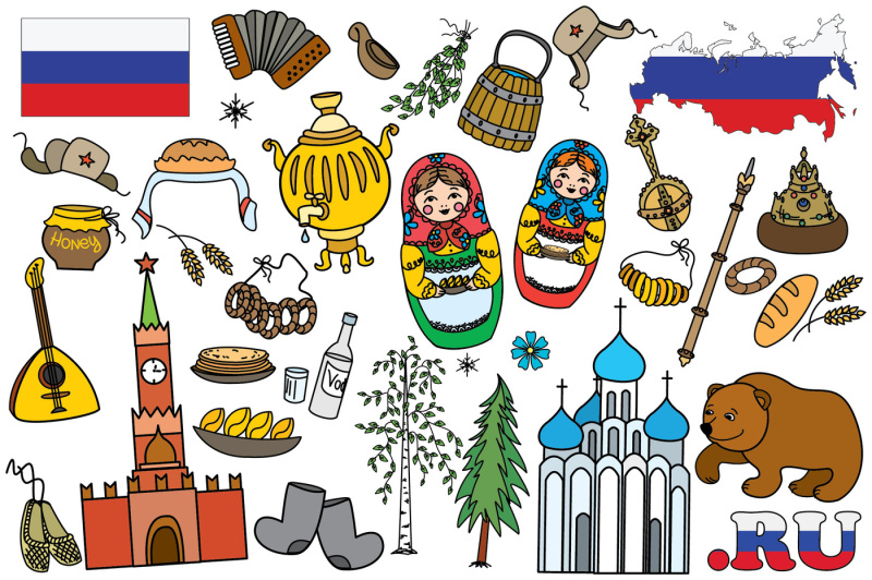 big-flat-set-russian-symbols