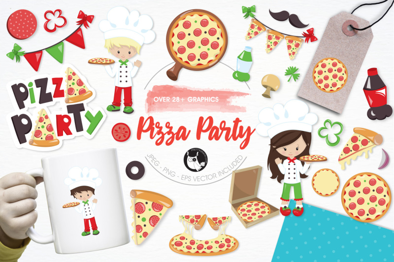 pizza-party-graphics-and-illustrations