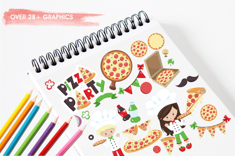 pizza-party-graphics-and-illustrations