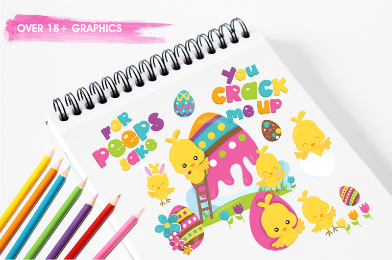 easter-chicks-graphics-and-ilustrations