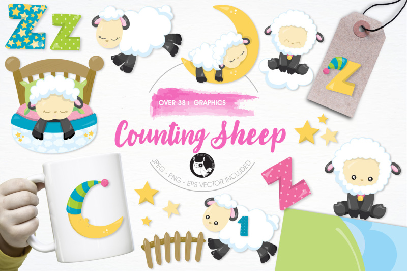 counting-sheep-graphics-and-illustrations