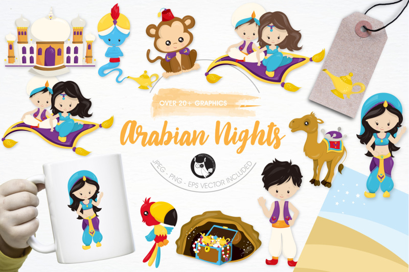 arabian-nights-graphics-and-illustrations