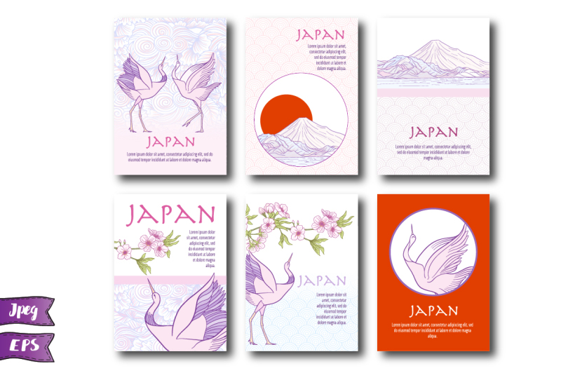 japan-symbols-banners