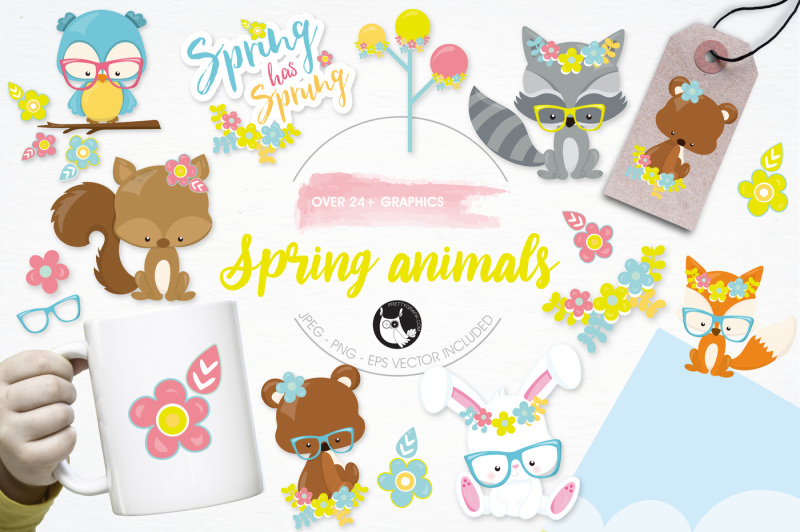 spring-animals-graphics-and-illustrations