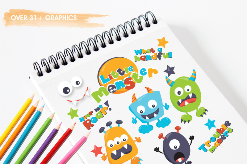 little-monsters-graphics-and-illustrations